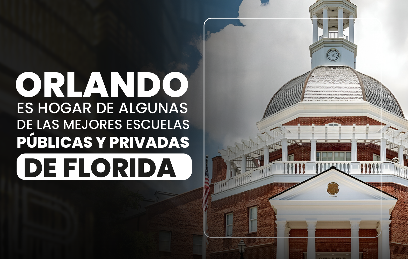 Orlando es hogar de algunas de las mejores escuelas públicas y privadas de Florida.